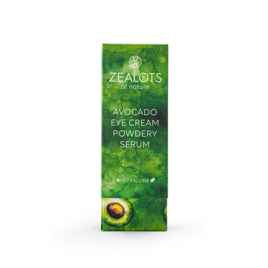 1080_Avocado_Eye_Cream_Powdery_Serum Avocado Eye Cream & Powdery Serum - Vegan Line 30ml - Image 1